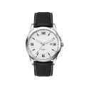 Casual Unisex Watch with Leather Strap