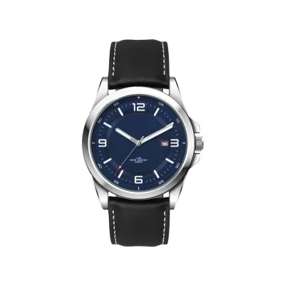 Casual Unisex Watch with Leather Strap