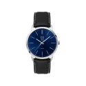 Mens Dress Watch with Leather Strap