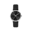 Ladies Dress Watch with Leather Strap