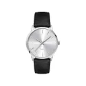 Mens Dress Watch with Croco Leather Strap