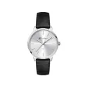 Ladies Dress Watch with Croco Leather Strap