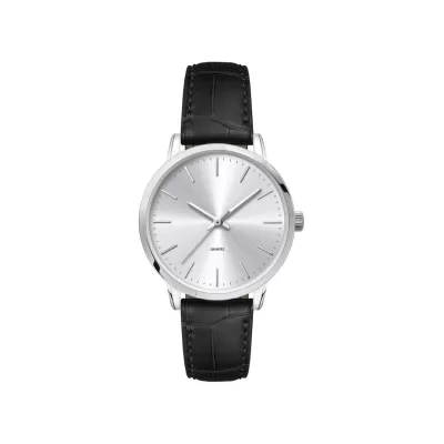 Ladies Dress Watch with Croco Leather Strap