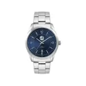 Mens Casual Dress Watch with Stainless Steel Strap