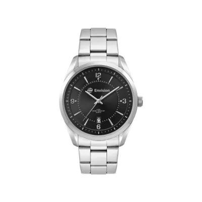 Mens Casual Dress Watch with Stainless Steel Strap