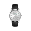 Mens Casual Dress Watch with Croco Leather Strap