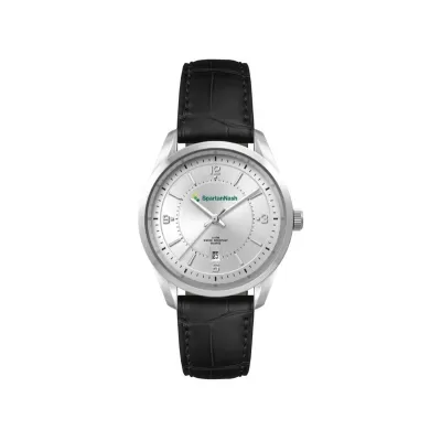 Ladies Casual Dress Watch with Croco Leather Strap