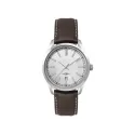 Ladies Casual Dress Watch with Brown Leather Strap