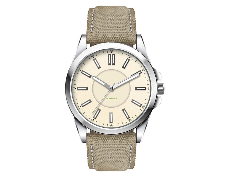 Solar Unisex Watch with RPET Strap