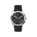 Chrono Unisex Watch with Black or Blue Dial