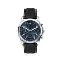 Chrono Unisex Watch with Black or Blue Dial