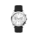 Chrono Unisex Watch with Silver or Brown Dial