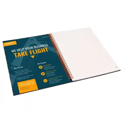 Designa Wiro A4 Side Bound Notebook
