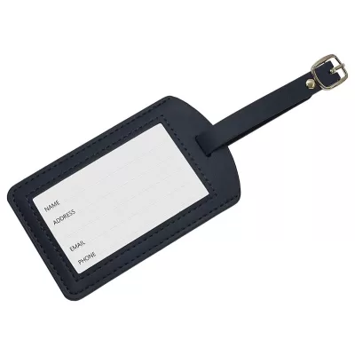 Acrobat Leather Look Luggage Tag