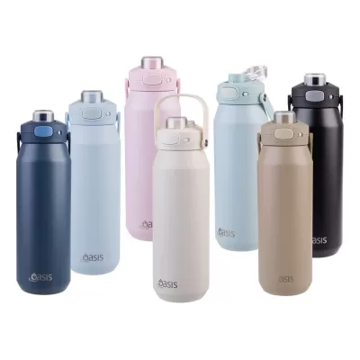 Oasis Capri 1L Quick Release Lid Vacuum Bottle