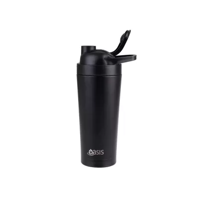 Oasis 700ml Stainless Steel Vacuum Protein Shaker
