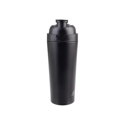 Oasis 700ml Stainless Steel Vacuum Protein Shaker
