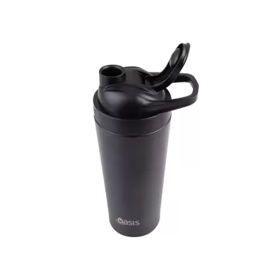 Oasis 700ml Stainless Steel Vacuum Protein Shaker