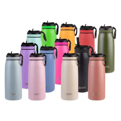Oasis 780ml Sipper Spout Sports Vacuum Bottle
