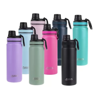 Oasis Challenger 550ml Sports Screw Cap Vacuum Bottle
