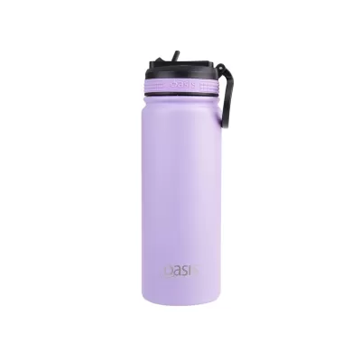 Oasis Challenger 550ml Sipper Spout Sports Vacuum Bottle