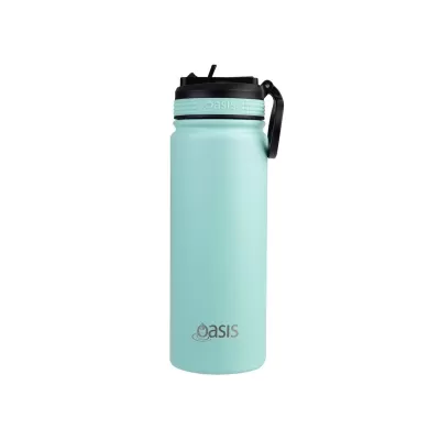 Oasis Challenger 550ml Sipper Spout Sports Vacuum Bottle