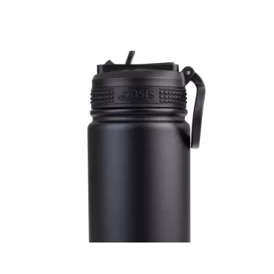 Oasis Challenger 550ml Sipper Spout Sports Vacuum Bottle