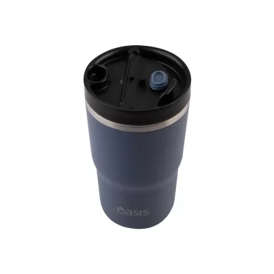 Oasis 480ml Ceramic Lined Vacuum Travel Mug