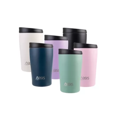Oasis 380ml Stainless Steel Vacuum Travel Mug
