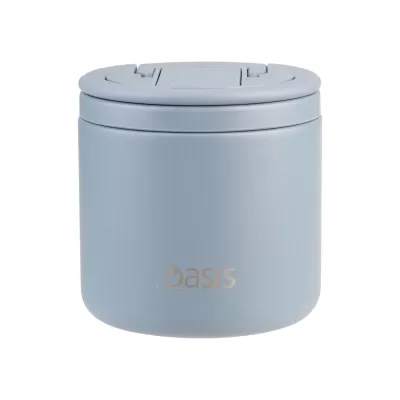 Oasis 500ml Stainless Steel Vacuum Food Flask with Spork