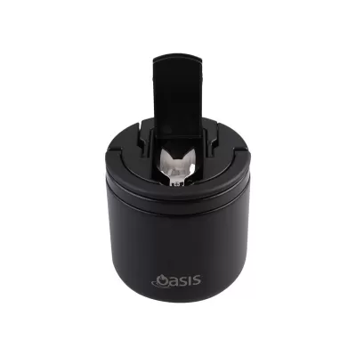 Oasis 500ml Stainless Steel Vacuum Food Flask with Spork