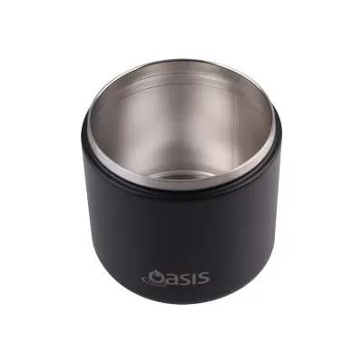 Oasis 500ml Stainless Steel Vacuum Food Flask with Spork