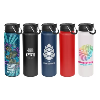 Memphis 800ml Combo Lid Stainless Steel Vacuum Bottle