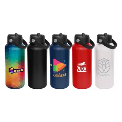 Seattle 1L Sipper Spout Stainless Steel Vacuum Bottle