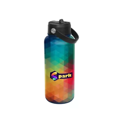 Seattle 1L Sipper Spout Stainless Steel Vacuum Bottle