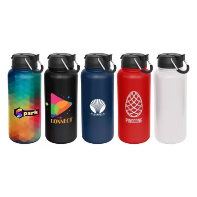 Springfield 1L Combo Lid Stainless Steel Vacuum Bottle