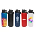 Aurora 1L Screw Cap Stainless Steel Drink Bottle