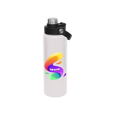 Aurora 1L Screw Cap Stainless Steel Drink Bottle