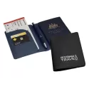 Acrobat Leather Look Passport Wallet