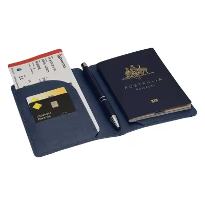 Acrobat Leather Look Passport Wallet