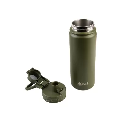 Oasis Challenger 550ml Quick Release Cap Vacuum Bottle