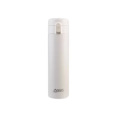Oasis 480ml Flip-Top Stainless Steel Insulated Flask