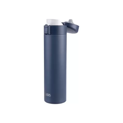 Oasis 480ml Flip-Top Stainless Steel Insulated Flask
