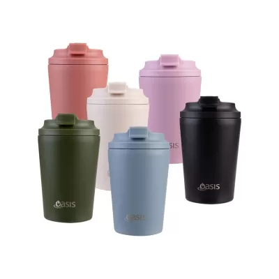 Oasis 360ml Ceramic Lined Insulated Coffee Cup