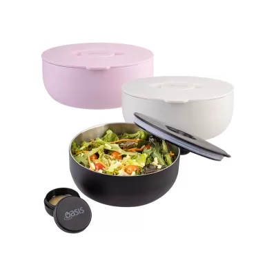 Oasis FreshNGo 950ml Stainless Steel Insulated Lunch Bowl