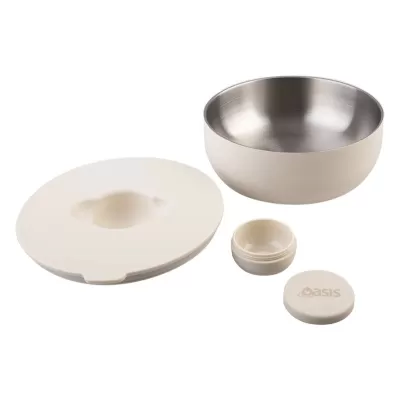 Oasis FreshNGo 950ml Stainless Steel Insulated Lunch Bowl