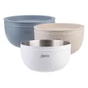 Oasis 2.8L Stainless Steel Double Wall Salad Bowl