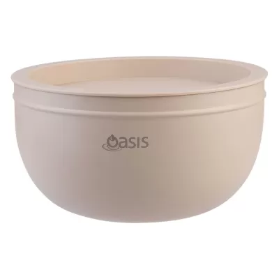 Oasis 2.8L Stainless Steel Double Wall Salad Bowl