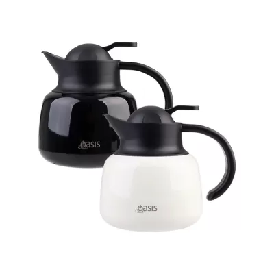 Oasis 750ml Stainless Steel Insulated Teapot with Strainer