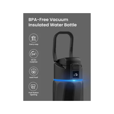 WaterH Boost Smart 710ml Stainless Steel Drink Bottle